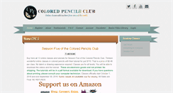 Desktop Screenshot of coloredpencilsclub.com